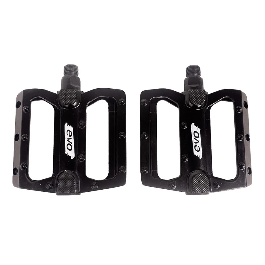 EVO, Freefall Alloy, Platform pedals, Body: Aluminum, Spindle: Steel, 9/16" Black - Image 5