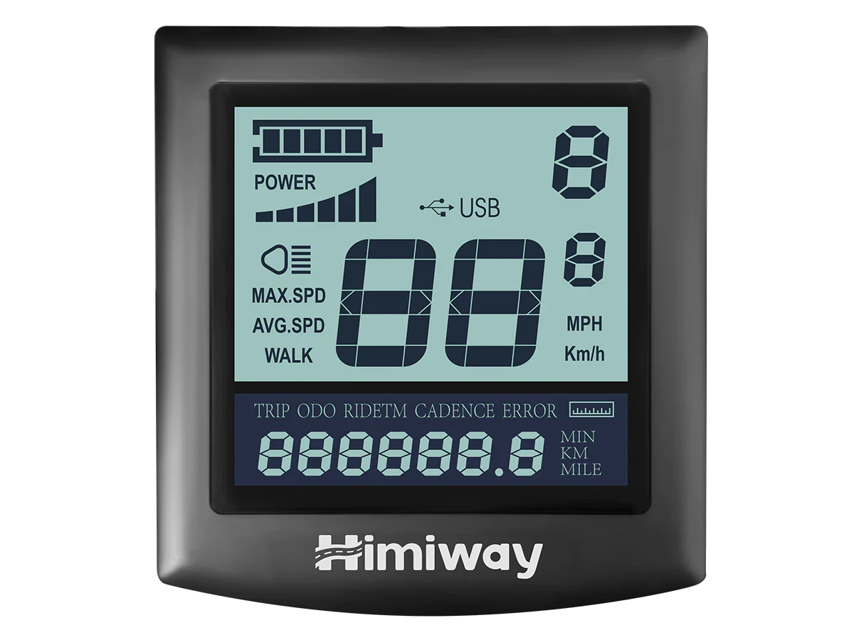 Himiway Cruiser Step Over Long Range Fat Tire Electric Bike - Image 7
