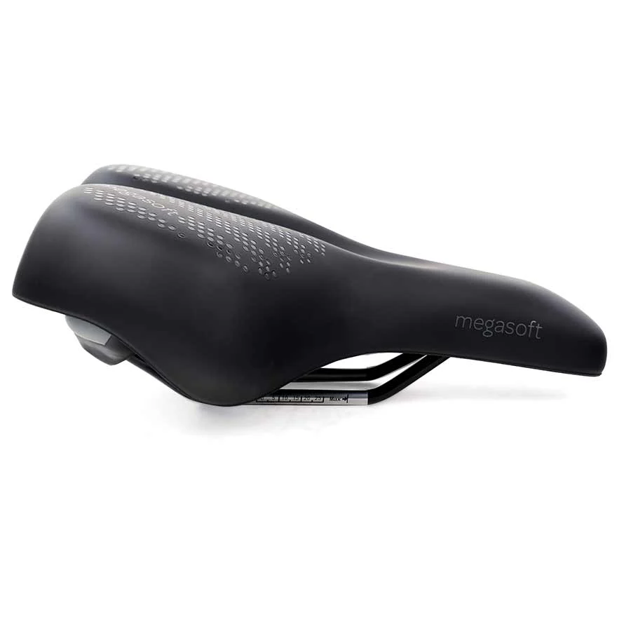 Megasoft, Recreational, Saddle, 260 x 200mm, 512g, Black - Image 4
