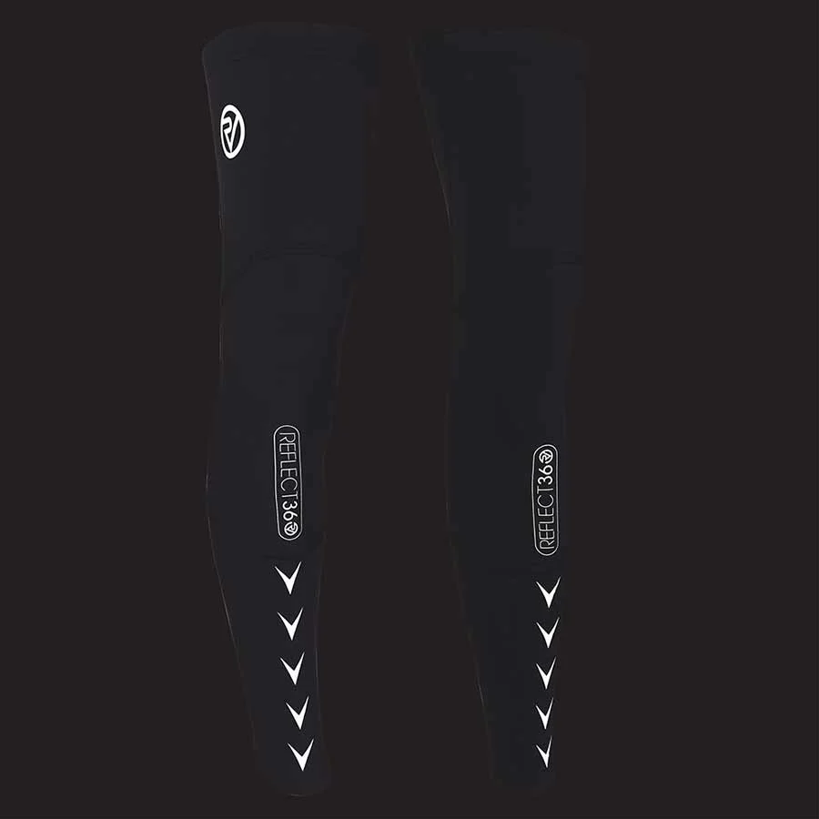 PROVIZ,REFLECT360, Leg Warmers, Black/Reflect - Image 2
