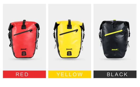 Rhinowalk 27L Pannier Bike Bag Waterproof Bicycle Pannier Bag -RK19662BN - Image 8
