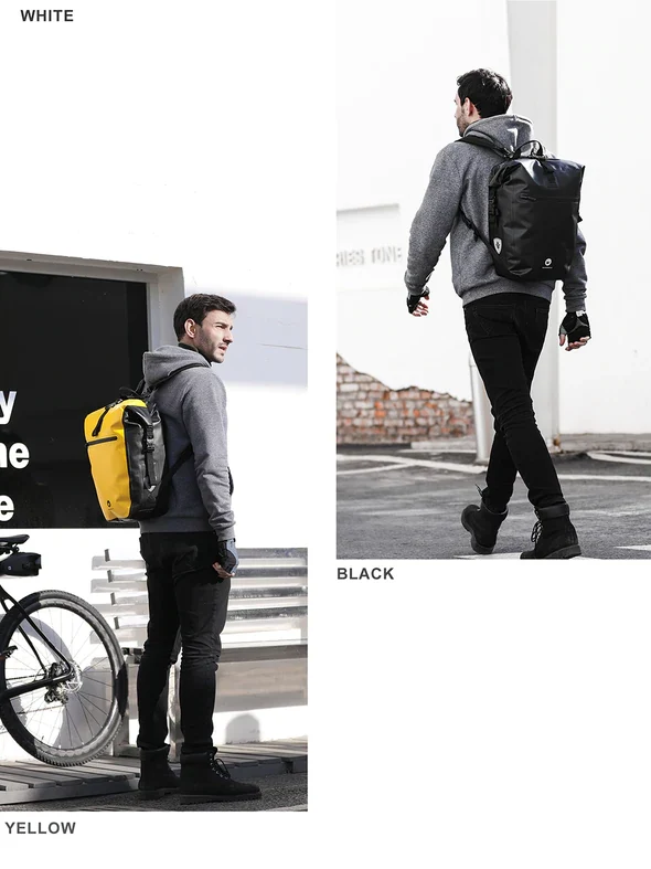 Rhinowalk 27L Waterproof Rear Rack Pannier Back Pack -X21669BK - Image 15