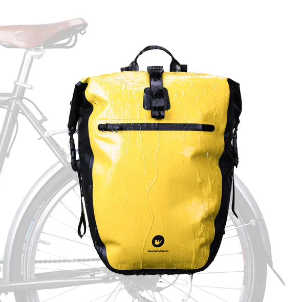 Rhinowalk 27L Waterproof Rear Rack Pannier Back Pack -X21669BK - Image 3