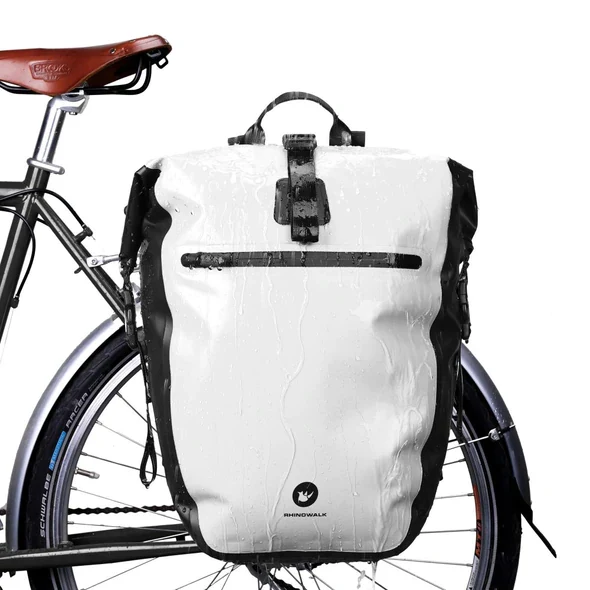 Rhinowalk 27L Waterproof Rear Rack Pannier Back Pack -X21669BK - Image 4