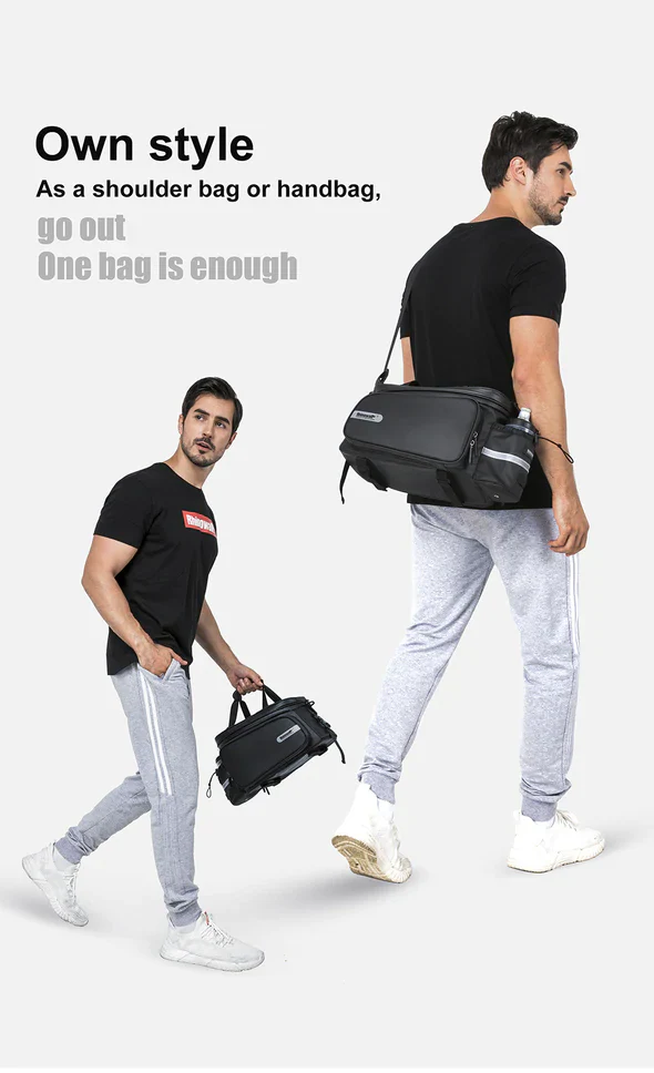 Rhinowalk Luggage Carrier Bag with Expandable/RK6100B - Image 8