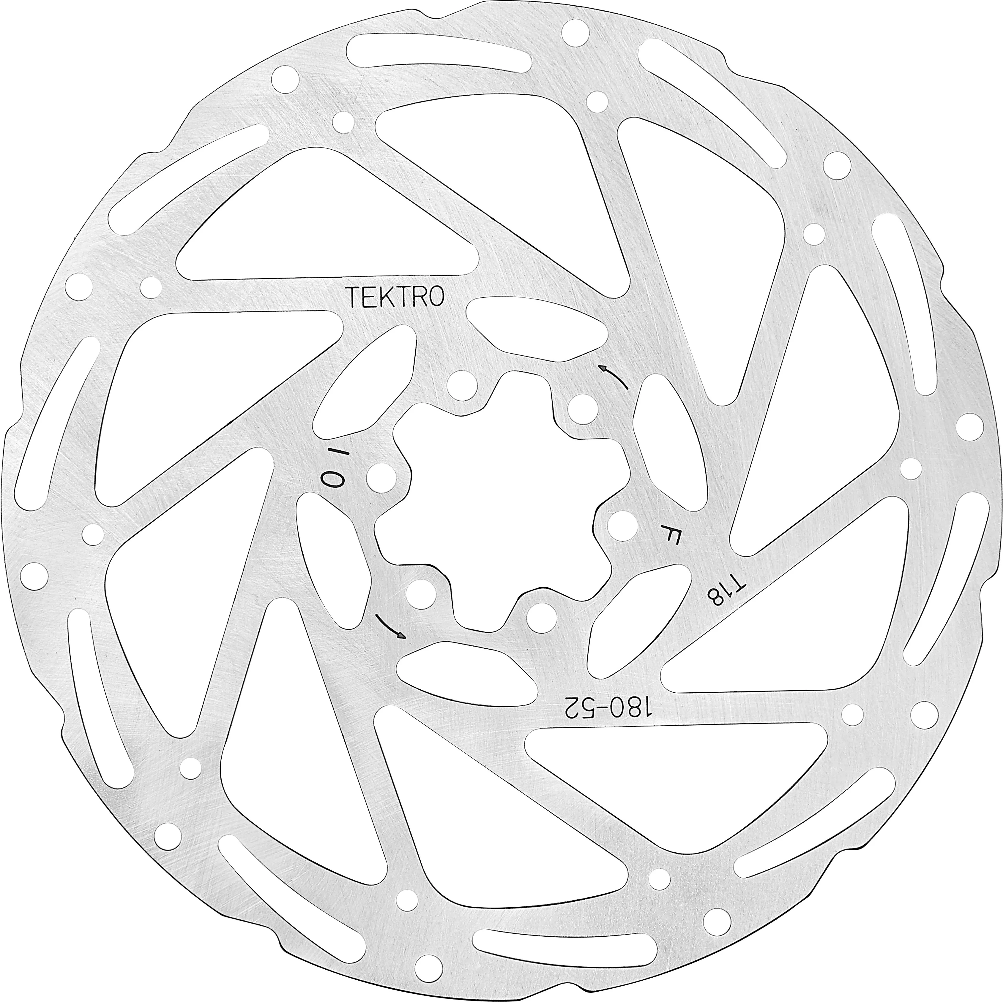TEKTRO, Disc Brake, TR-52, 6-Bolt Rotor, 1.8MM - 203MM - Image 2