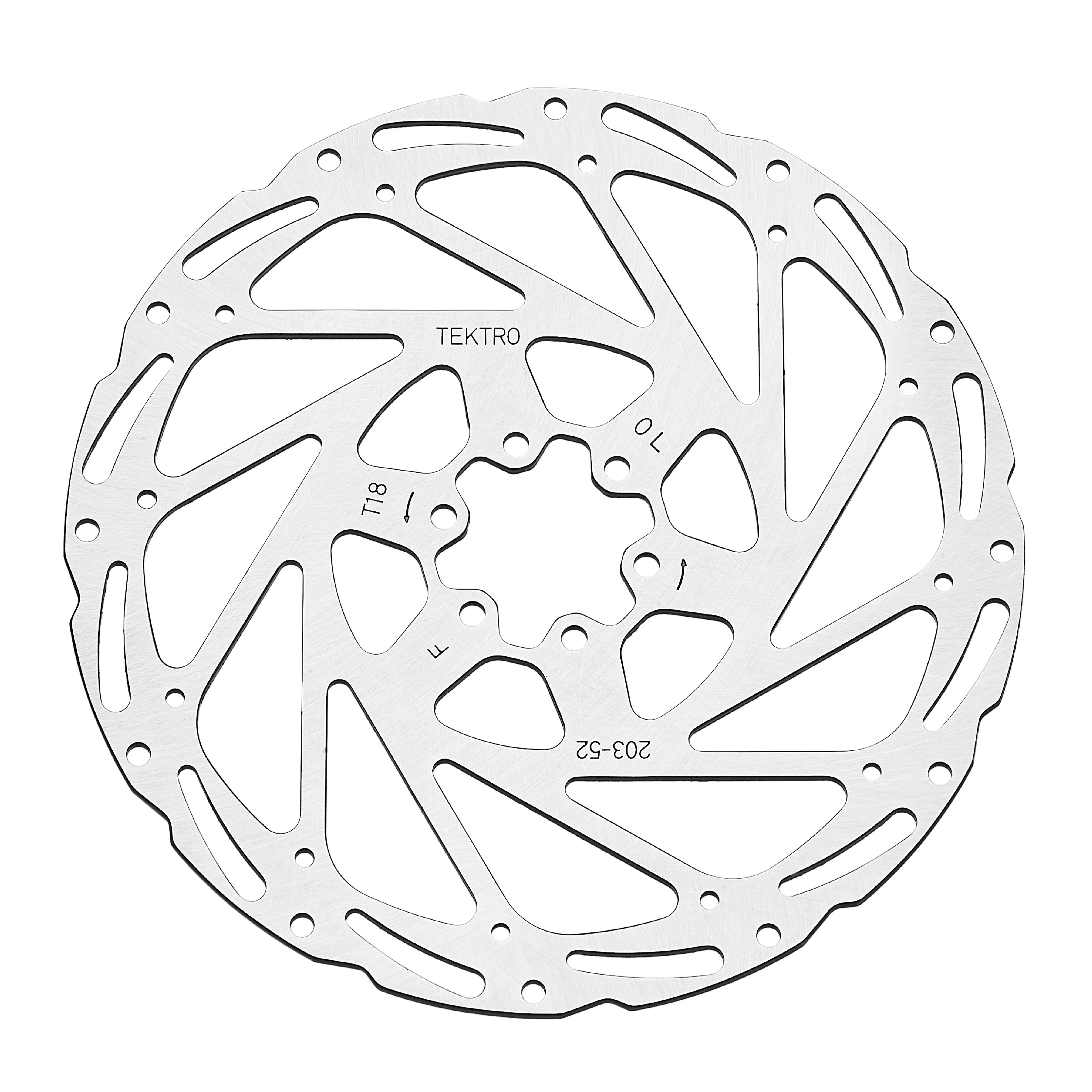 TEKTRO, Disc Brake, TR-52, 6-Bolt Rotor, 1.8MM - 203MM - Image 3