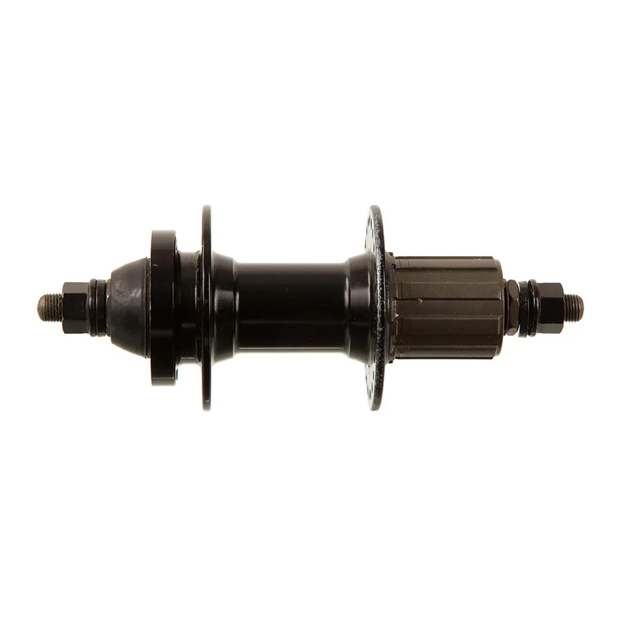 YUBA, Kombi Rear Hub 135mm, 48 spoke, 3/8 B/O axle, HG freehub, 6 bolt Disc, Black